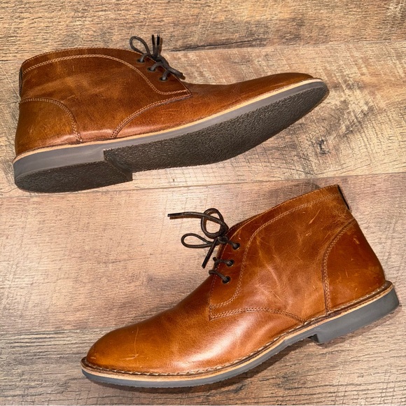 Men’s Crown Vintage Casper Chukka Cognac Lace-Up Dress Boots main image 3